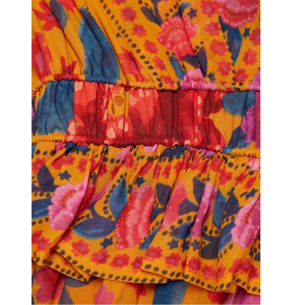 Wedding Season! FARM Rio Floral Dream Maxi Dress | size M - Picture 6 of 10